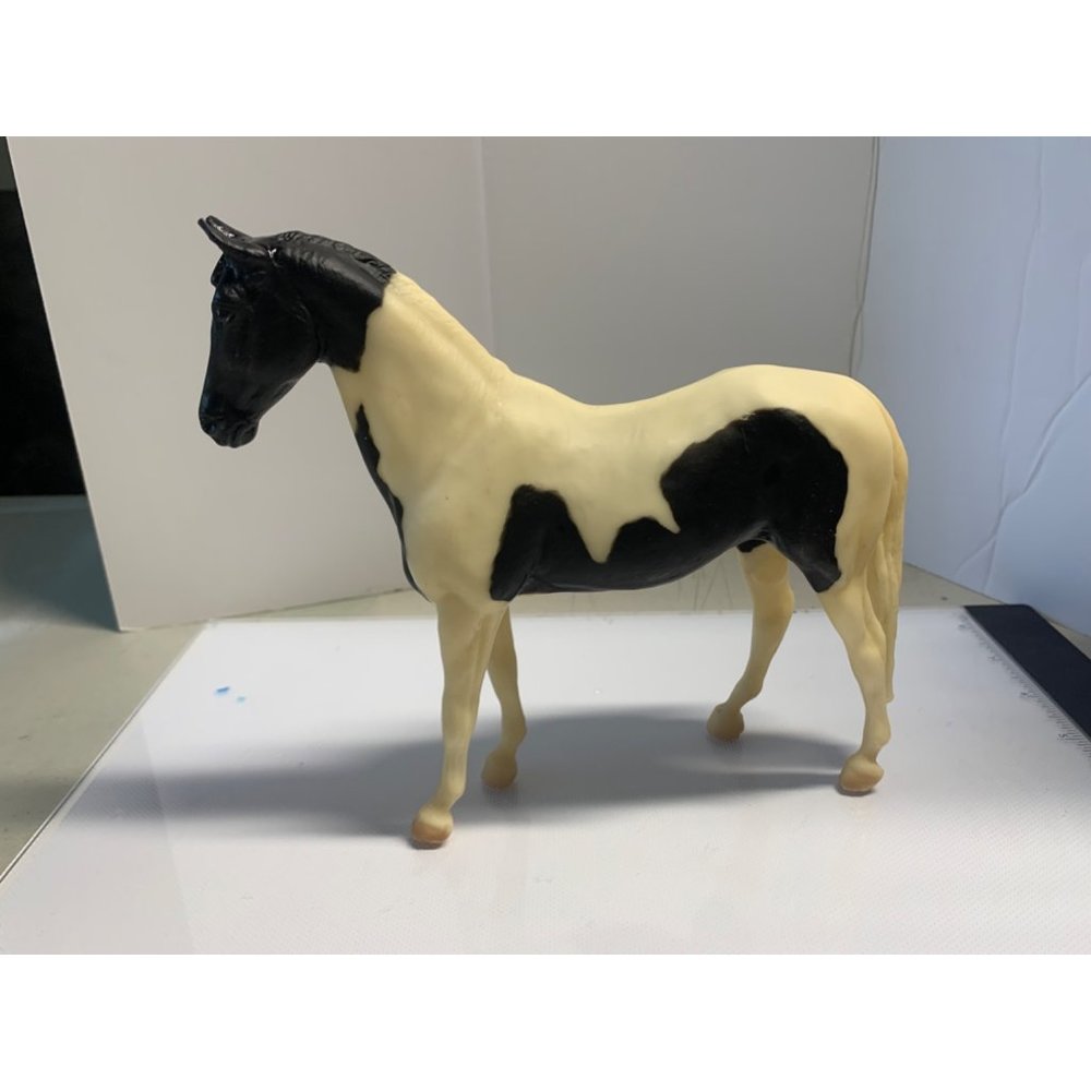 Breyer pinto Black and White